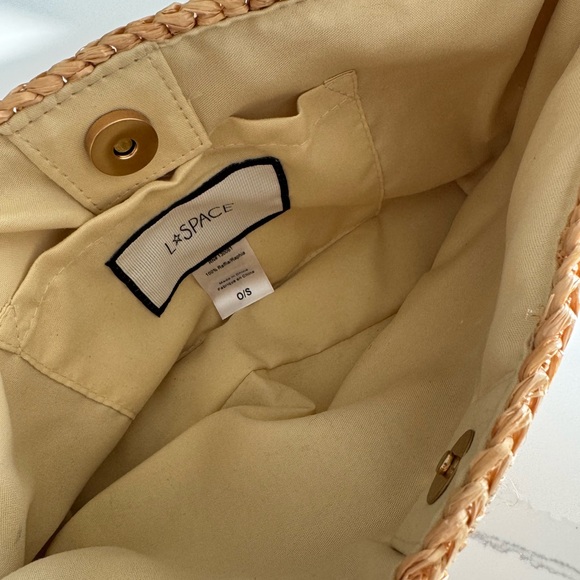L*Space Azalea Raffia Shoulder Bag - Picture 10 of 12